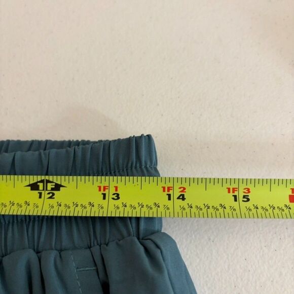 Halara Pants Women's Small Blue Lightweight Tie Straight Athletic Casual - Picture 6 of 8